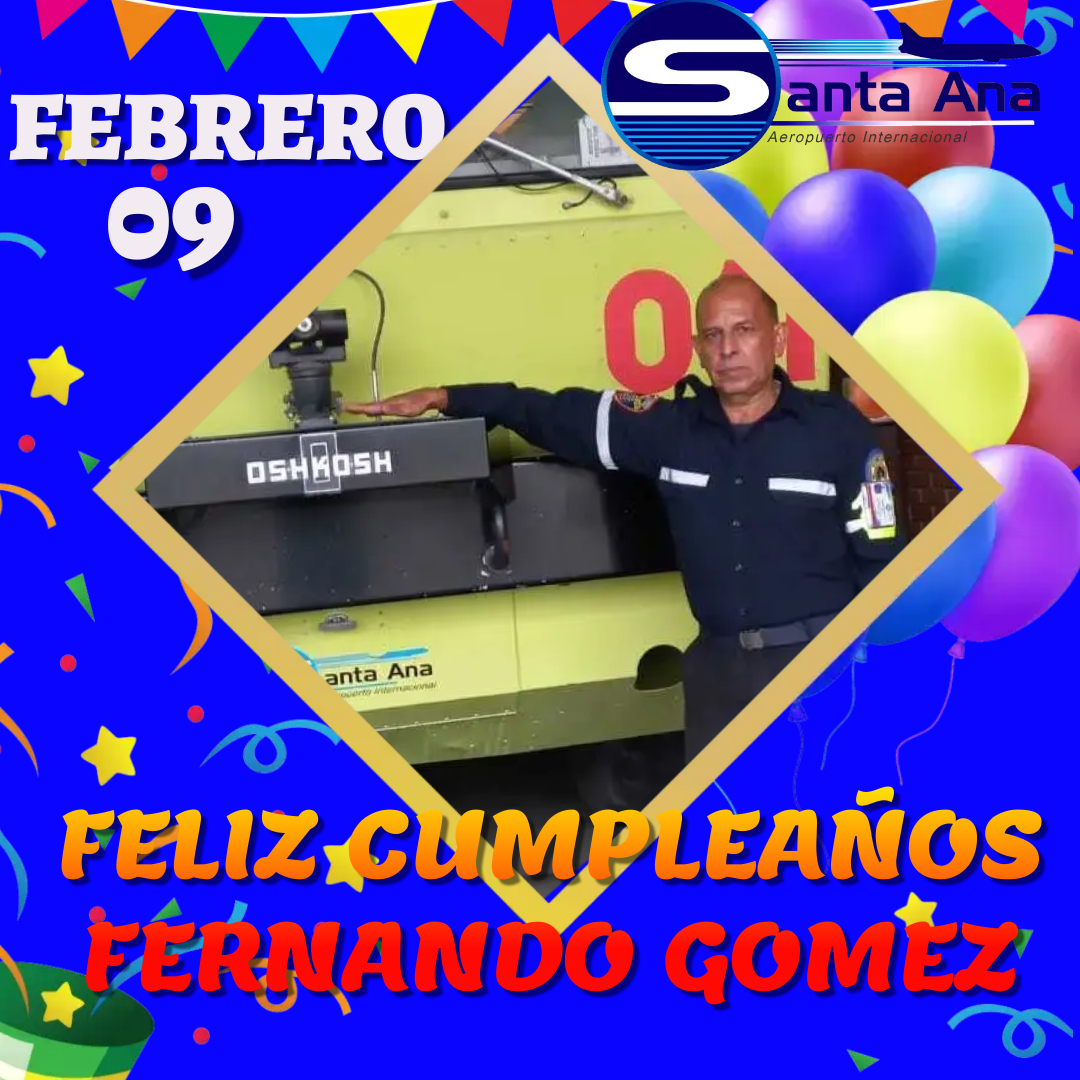 En este momento estás viendo FELIZ CUMPLEAÑOS FERNANDO GOMEZ