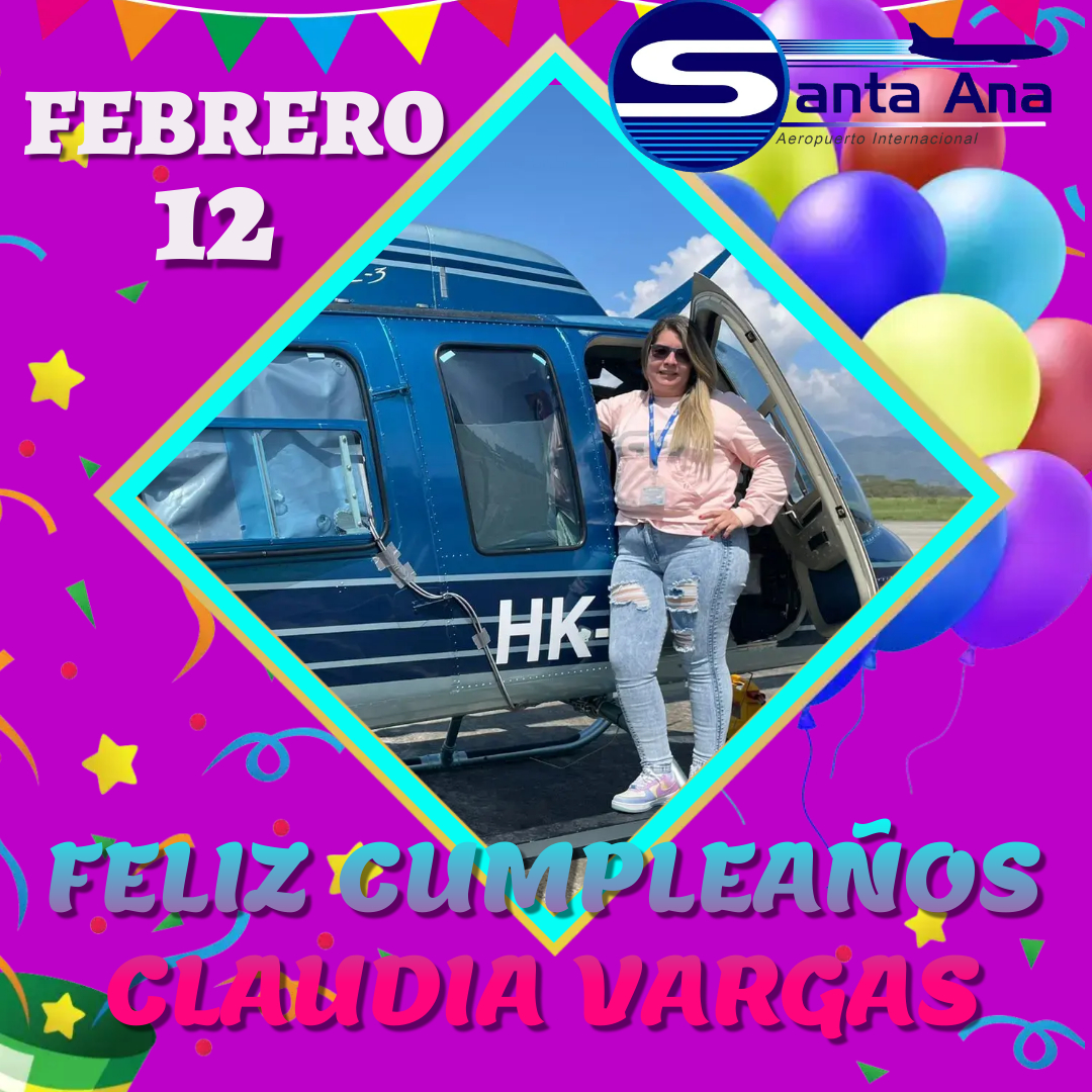 En este momento estás viendo FELIZ CUMPLEAÑOS CLAUDIA VARGAS
