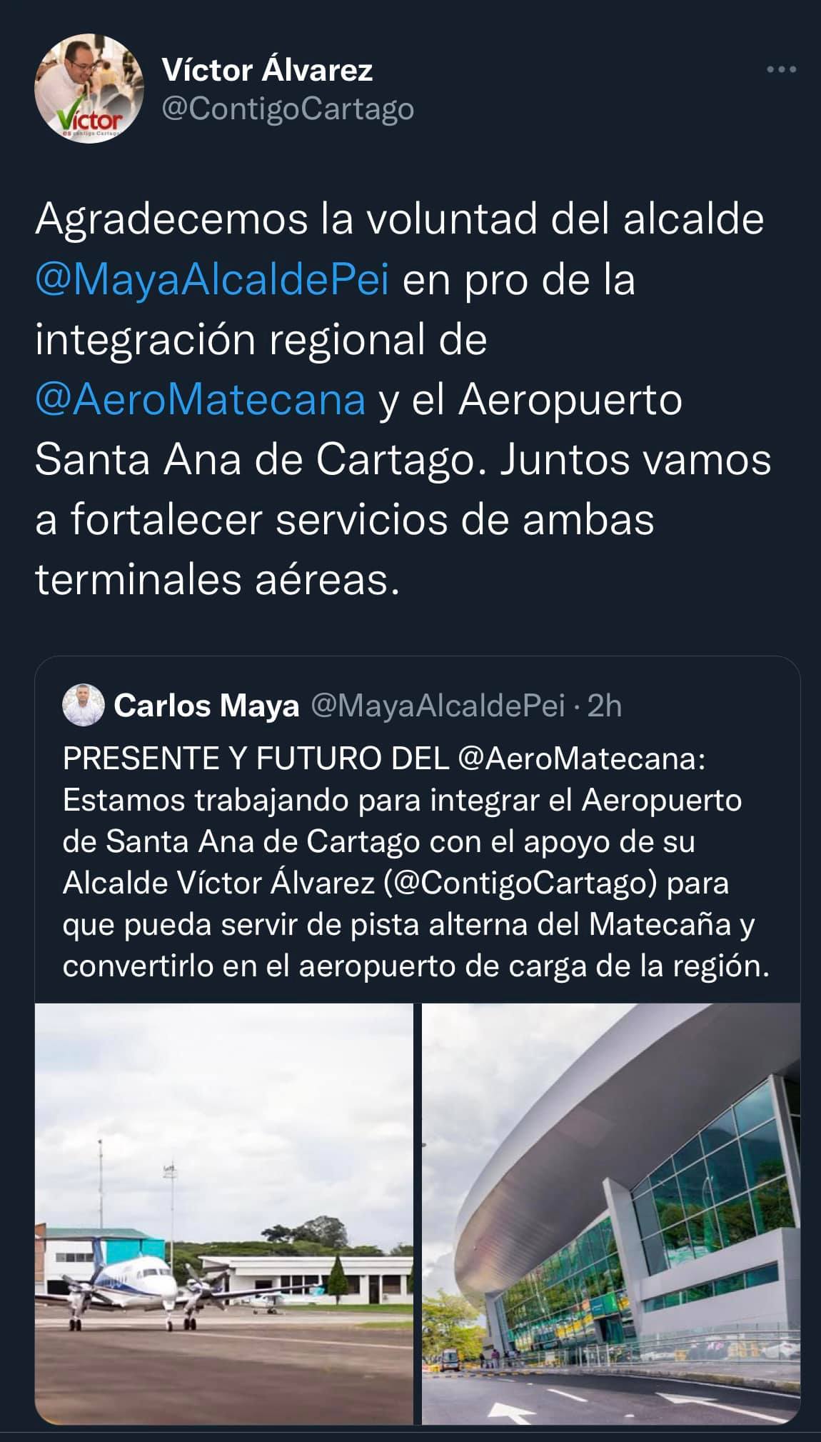 En este momento estás viendo PRO INTEGRACION REGIONAL AEROPUERTO MATECAÑA