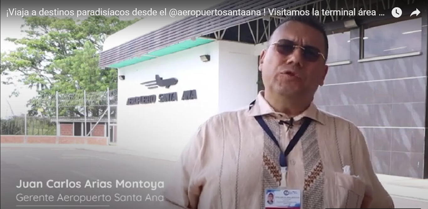 En este momento estás viendo ¡Viaja a destinos paradisíacos desde el @aeropuertosantaana ! Visitamos la terminal área de Cartago