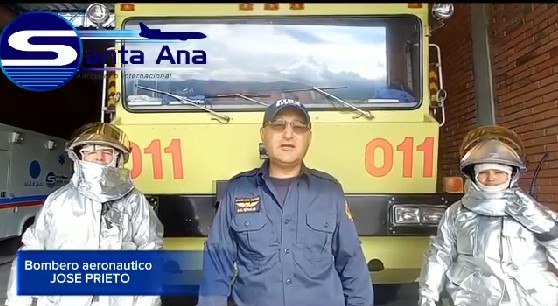 En este momento estás viendo Bomberos Aeronáuticos Aeropuerto Santa Ana