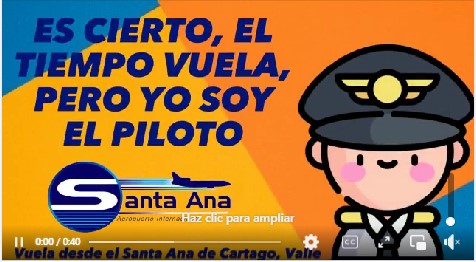 En este momento estás viendo Es cierto el tiempo vuela pero yo soy el piloto