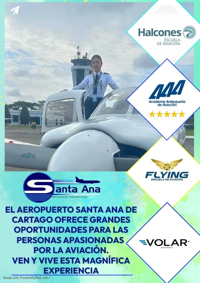 En este momento estás viendo EL AEROPUERTO DE CARTAGO OFRECE GRANDES OPORTUNIDADES PARA PERSONAS APASIONADAS POR LA AVIACIÓN