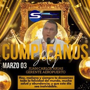 Lee más sobre el artículo Feliz cumpleaños Gerente Juan Carlos Arias