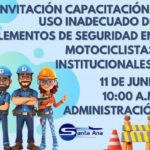 Lee más sobre el artículo INVITACIÓN CAPACITACIÓN «USO INADECUADO DE ELEMENTOS DE SEGURIDAD EN MOTOCICLISTAS INSTITUCIONALES»