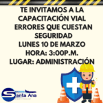 Lee más sobre el artículo INVITACIÓN CAPACITACIÓN «ERRORES QUE CUESTAN LA VIDA»
