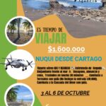Lee más sobre el artículo ES TIEMPO DE VIAJAR CARTAGO-NUQUÍ