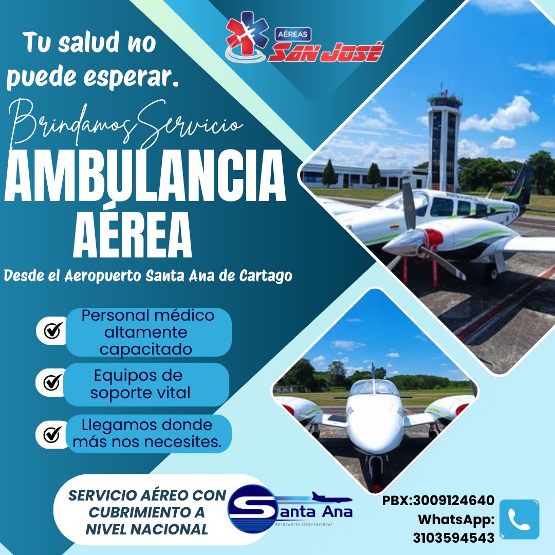 En este momento estás viendo SERVICIO DE AMBULANCIA AÉREA