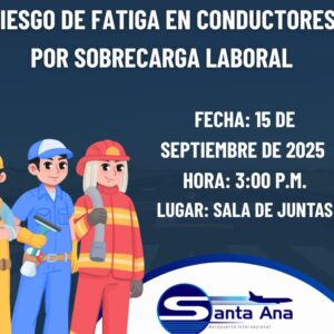 Lee más sobre el artículo Capacitación riesgo de fatiga en conductores por sobrecarga laboral