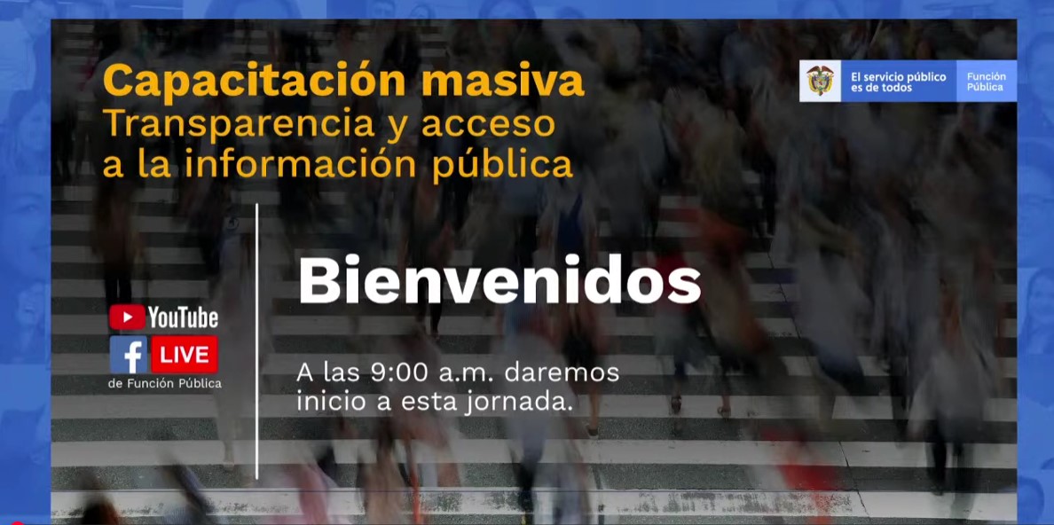 En este momento estás viendo CAPACITACIÓN TRANSPARENCIA Y ACCESO PÚBLICO