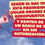Lee más sobre el artículo ¡ATENCIÓN! PROHIBIDO EL USO DE DRONES A 2 KM DEL AEROPUERTO SANTA ANA