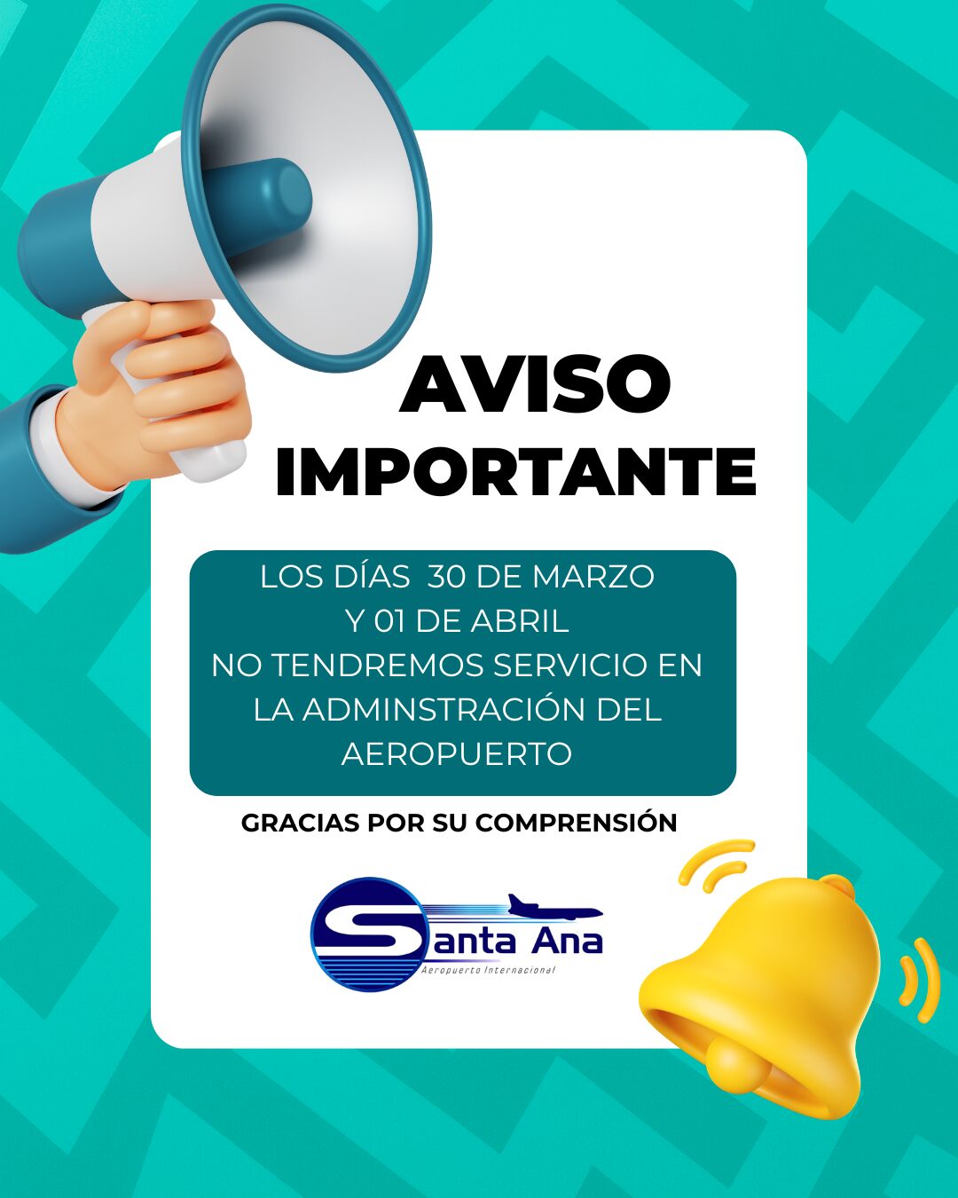 En este momento estás viendo AVISO IMPORTANTE