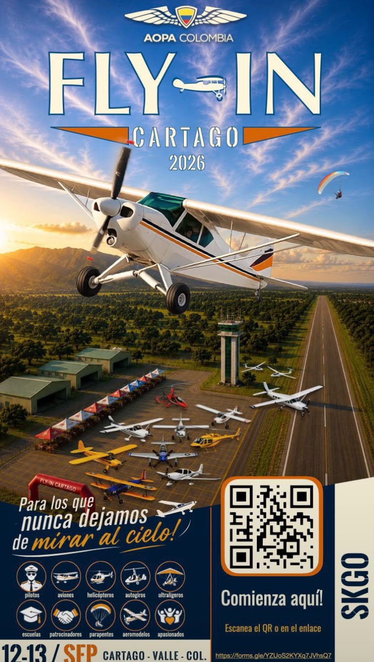 En este momento estás viendo FLY-IN CARTAGO 2026