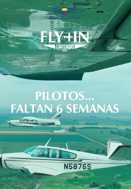 En este momento estás viendo FALTAN 6 SEMANAS AMIGOS PILOTOS!