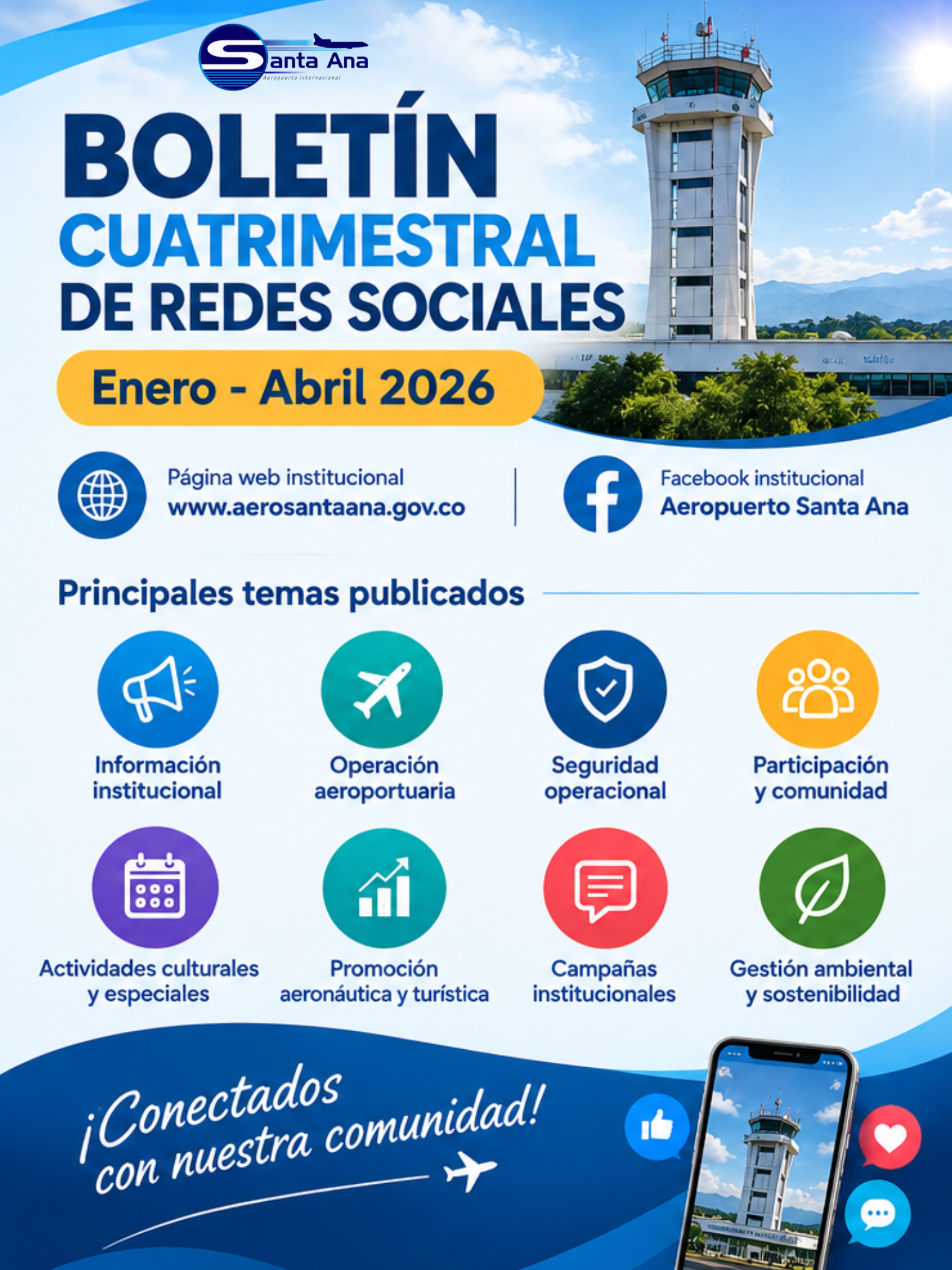 En este momento estás viendo BOLETIN CUATRIMESTRAL REDES SOCIALES